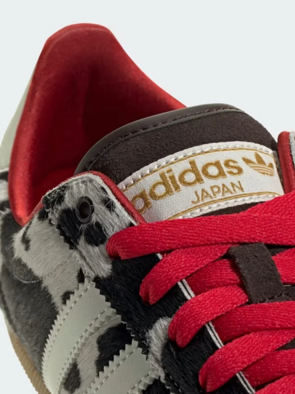 adidas Japan Cow Print / Aurora Coffee / Off White / Gum - Picture 7 of 11